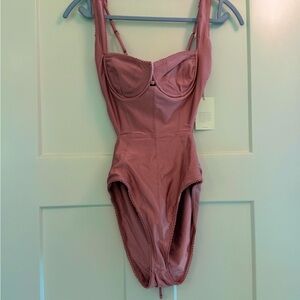 Tularosa Pink One Piece Swimsuit